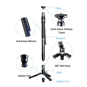 SIRUI Monopod Einhand verstellbar